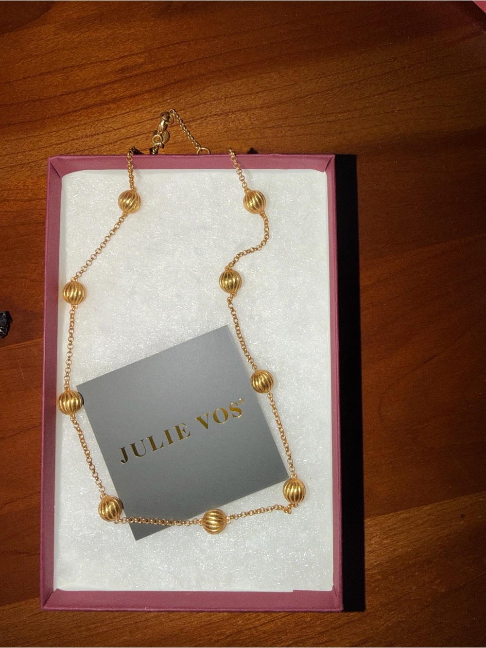 Julie Vos Cirque Delicate Station Necklace - Elegant Women's Jewelry